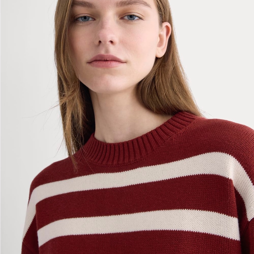 Everlane THE BOXY SWEATER IN EVERYDAY COTTON - Picture 5 of 8